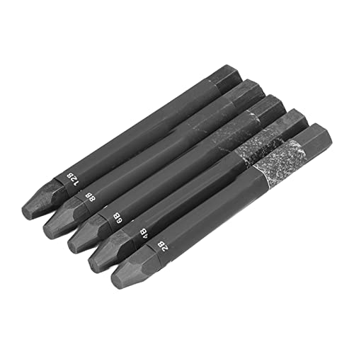 Pssopp Graphit -Sticks, Wasserlösliche Druckkohlezeichnung Set Zum Skizzieren von Schattierungskünstlern, 2b 4b 6b 8b 12b, Leicht Löschbarer, Breiter Anwendungsbereich von Pssopp