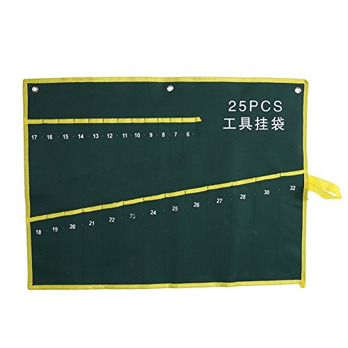 Taschen mit Verschiedenen Taschen Schraubenrollen -Symbolletasche in der Größe von Sortiergröße, Ideal für die Aufbewahrung von Spannern oder Allgemeinen Handwerkzeugen, Tragbares Design Einfach zu Taschen mit Verschiedenen Taschen Schraubenrollen -Symbolletasche in der Größe von Sortiergröße, Ideal für die Aufbewahrung von Spannern oder Allgemeinen Handwerkzeugen, Tragbares Design Einfach zu von Pssopp