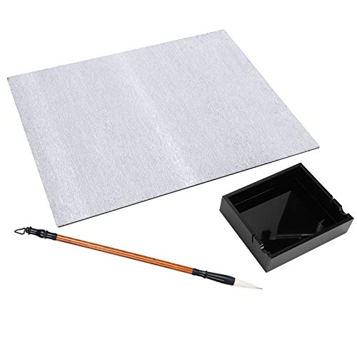 Wasser-Maltafel-Zeichnungs-Set, Wasser-Malerei-Schreibtafel mit Pinsel und Ständer Haushaltsartikel von Pssopp