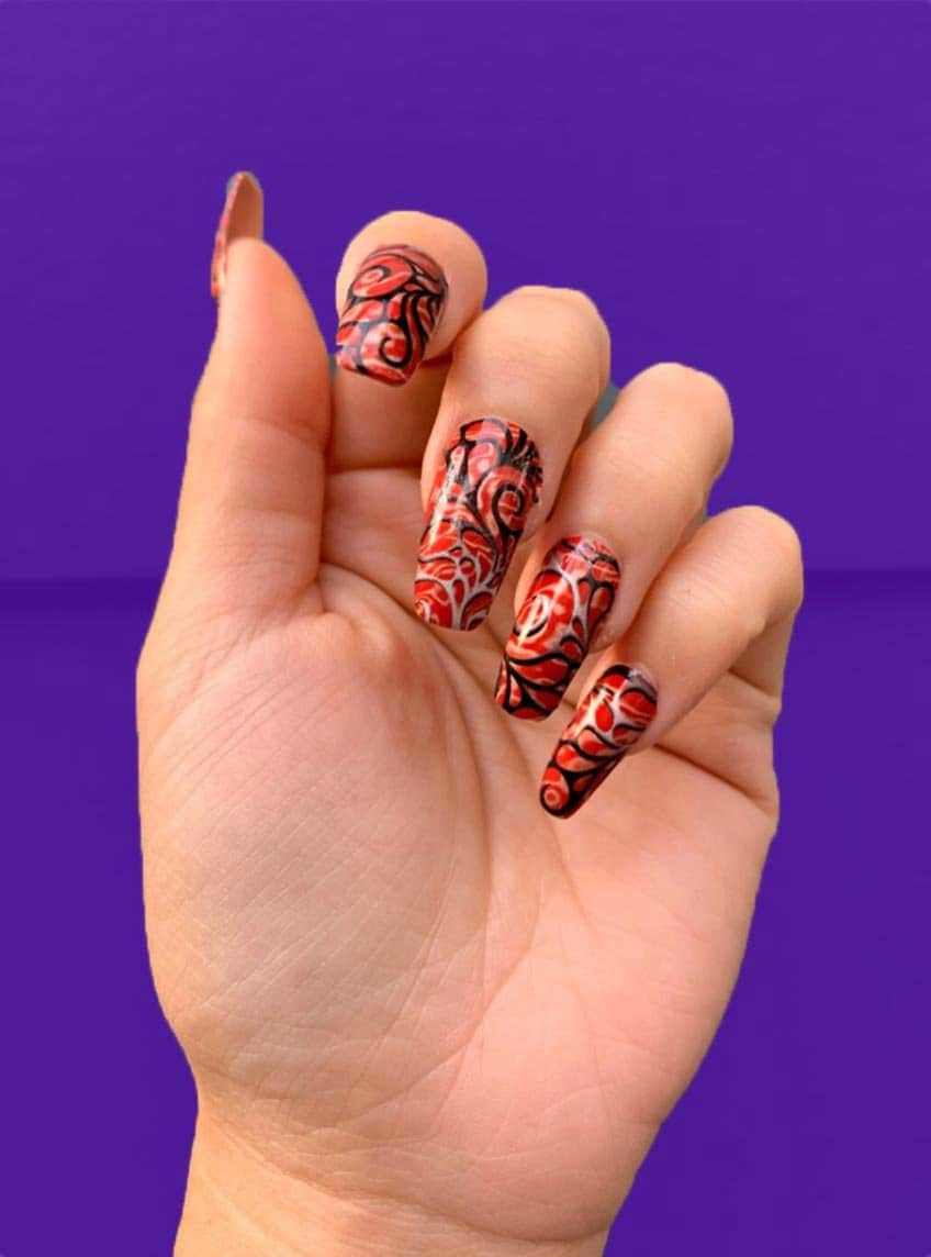 Talk To Me - Nail Wraps von PsychMonkeyTheory