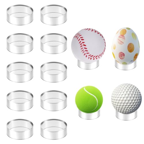 10 Stück 4.5 CM Acryl Ballhalter Klar Ring Kugel Kugel Stand, Rund Kunststoff Baseball Ring Ständer Acryl Rund Display Sockel Staffelei Ballständer, Ballhalter Für Golfball Baseball Ball Softball 10 Stück 4.5 CM Acryl Ballhalter Klar Ring Kugel Kugel Stand, Rund Kunststoff Baseball Ring Ständer Acryl Rund Display Sockel Staffelei Ballständer, Ballhalter Für Golfball Baseball Ball Softball von Psyqtsuary