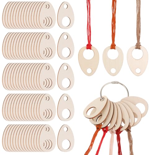100 Stück Stickgarn-Organizer Aus Holz Für Kreuzstich-Nähwerkzeuge, Kreuzstich-Organizer Stickerei Zahnseide Organizer Stickgarn-Aufbewahrung Tropfenförmige Holzgarntropfen Für Kreuz-Stickerei, DIY 100 Stück Stickgarn-Organizer Aus Holz Für Kreuzstich-Nähwerkzeuge, Kreuzstich-Organizer Stickerei Zahnseide Organizer Stickgarn-Aufbewahrung Tropfenförmige Holzgarntropfen Für Kreuz-Stickerei, DIY von Psyqtsuary