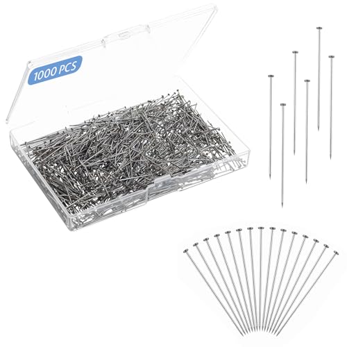 1000 Stück Stecknadeln Ohne Kopf feine Satin Pin Schneiderin Kopf Pins Kopftuch Edelstahl Feine Satin Sewing Pin Reißnagel für Quilten Schmuck Basteln 1000 Stück Stecknadeln Ohne Kopf feine Satin Pin Schneiderin Kopf Pins Kopftuch Edelstahl Feine Satin Sewing Pin Reißnagel für Quilten Schmuck Basteln von Psyqtsuary