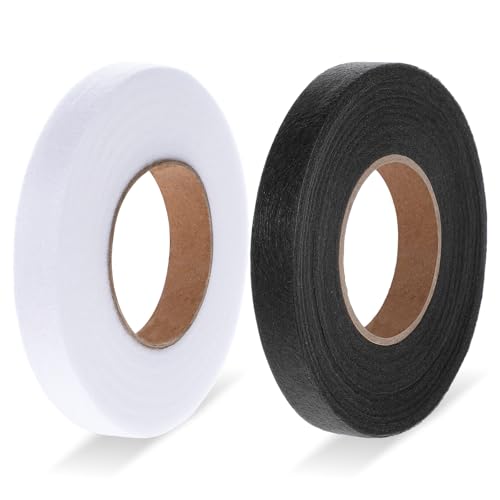 128m 2 Pack Saumband Zum Aufbügeln, 15mm Aufbügeln Saumband Gardinen Kürzen Ohne Nähen Klebeband Bügelband Aufbügeln Gardinen Bügelband Für Vorhänge Breite Textilien Kleide Hosen Vorhänge Schwarz Weiß 128m 2 Pack Saumband Zum Aufbügeln, 15mm Aufbügeln Saumband Gardinen Kürzen Ohne Nähen Klebeband Bügelband Aufbügeln Gardinen Bügelband Für Vorhänge Breite Textilien Kleide Hosen Vorhänge Schwarz Weiß von Psyqtsuary
