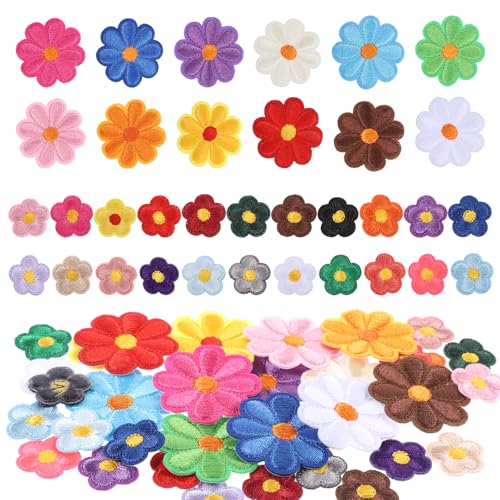 34 Stück Blumen Aufbügler Patche Stickerei Applikationen Set Patches zum Aufbügeln Blume Flicken zum Aufbügeln-Flicken zum-Aufbügeln Blume Aufnäher Kinder Flicken, Jeans, Jacken Rucksäcke, DIY 34 Stück Blumen Aufbügler Patche Stickerei Applikationen Set Patches zum Aufbügeln Blume Flicken zum Aufbügeln-Flicken zum-Aufbügeln Blume Aufnäher Kinder Flicken, Jeans, Jacken Rucksäcke, DIY von Psyqtsuary
