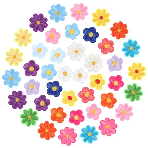 42 Stück 2 Größen Blumen zum Aufbügeln Gänseblümchen Blume bestickt Nähen Applikation Reparatur Patch DIY Handwerk Niedliche Gänseblümchen Blume Patch für Kleidung Jeans Jacken Taschen DIY Patches 42 Stück 2 Größen Blumen zum Aufbügeln Gänseblümchen Blume bestickt Nähen Applikation Reparatur Patch DIY Handwerk Niedliche Gänseblümchen Blume Patch für Kleidung Jeans Jacken Taschen DIY Patches von Psyqtsuary