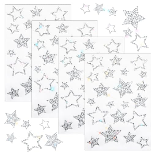 84 Stück Sterne Sticker, Aufkleber Glitzer Silber Etiketten Aufkleber Silber Glitzernde Funkelnde Sterne Glitzer Stern Aufkleber Selbstklebend Zum Basteln für Diy Weihnachten 84 Stück Sterne Sticker, Aufkleber Glitzer Silber Etiketten Aufkleber Silber Glitzernde Funkelnde Sterne Glitzer Stern Aufkleber Selbstklebend Zum Basteln für Diy Weihnachten von Psyqtsuary