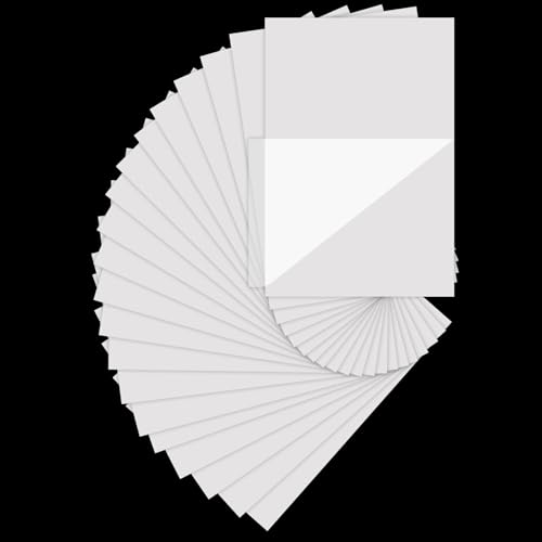Psyqtsuary 11,8 x 7,8 Zoll Bügelkleber Doppelseitiges Patch Doppelseitige Klebeblätter für Patch-Kleber, Geschenkverpackung Papierhandwerk Handgemachte Karte (20 Stück) von Psyqtsuary
