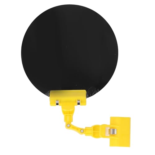 Psytfei Schweißblackout Panel automatische Verdunkelung ein verstellbarer Clip auf 18 cm rund leichter Blockierungsplatte für Argon -Lichtbogenschweißprojekte (Yellow) von Psytfei