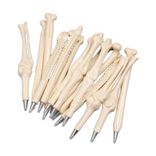 Ptdfjspt Kugelschreiber mit Schwarzer Tinte, 0,5 Mm, 50 Stück, Realistische Knochenmodellierung, Kugelschreiber, Schreibwaren, Studentenpreise, Langlebig, Einfach zu Bedienen Ptdfjspt Kugelschreiber mit Schwarzer Tinte, 0,5 Mm, 50 Stück, Realistische Knochenmodellierung, Kugelschreiber, Schreibwaren, Studentenpreise, Langlebig, Einfach zu Bedienen von Ptdfjspt