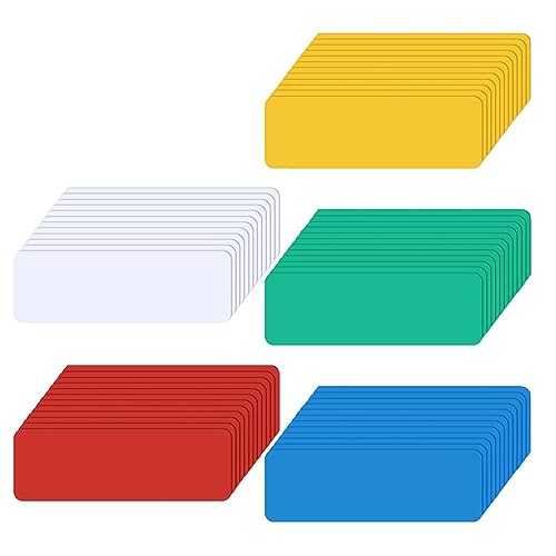 Ptdfjspt Trocken Abwischbare Magnetische Etiketten, Magnetaufkleber, Wiederverwendbare Magnetische Namensschilder, Wasserfeste Magnetische Etikettenaufkleber von Ptdfjspt