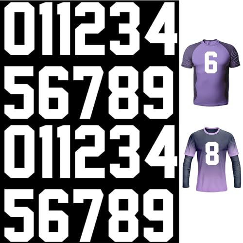 Ptwola 22 Stück Zahlen Aufnäher zum Aufbügeln Wärmepressen Transferzahlen 0 bis 9 Weiche Bügelzahlen Applikation für Teamuniformen, Sport-T-Shirts, Kleidung, Mützen, Jeans, DIY-Zubehör Ptwola 22 Stück Zahlen Aufnäher zum Aufbügeln Wärmepressen Transferzahlen 0 bis 9 Weiche Bügelzahlen Applikation für Teamuniformen, Sport-T-Shirts, Kleidung, Mützen, Jeans, DIY-Zubehör von Ptwola