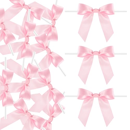 Ptwola 50 Stück Satinband Rosa Schleifen Dekoband Geschenkband Puderrosa Geschenkverpackung Hochzeit Deko Band für Paketen Geschenkverpackungen Weihnachten Basteln Geburtstag Dekoration Ptwola 50 Stück Satinband Rosa Schleifen Dekoband Geschenkband Puderrosa Geschenkverpackung Hochzeit Deko Band für Paketen Geschenkverpackungen Weihnachten Basteln Geburtstag Dekoration von Ptwola