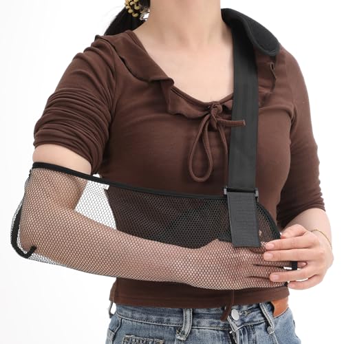Armschlinge Armbinde Armschiene Arm Bandage Einstellbar Schulter Bandagen Schulterschlinge Netzstoff Armschlaufe Mit Atmungsaktivem Mesh Schulterschlaufe für Schulterverletzungen Gebrochene Handgelenk Armschlinge Armbinde Armschiene Arm Bandage Einstellbar Schulter Bandagen Schulterschlinge Netzstoff Armschlaufe Mit Atmungsaktivem Mesh Schulterschlaufe für Schulterverletzungen Gebrochene Handgelenk von Ptwola