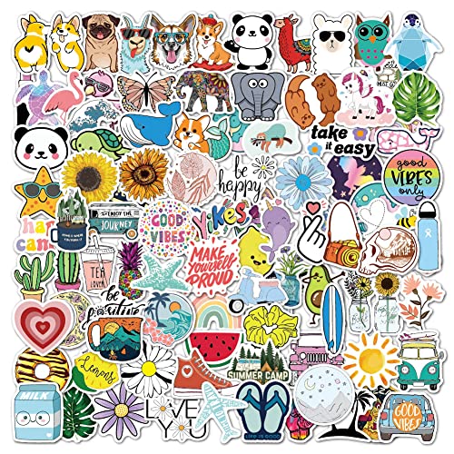 100 Stück Sticker Aesthetic,Vinyl Sticker丨Vsco Sticker Laptop Sticker Aufkleber Set für Wasserflaschen,Skateboard,Handy usw 100 Stück Sticker Aesthetic,Vinyl Sticker丨Vsco Sticker Laptop Sticker Aufkleber Set für Wasserflaschen,Skateboard,Handy usw von Ptyism