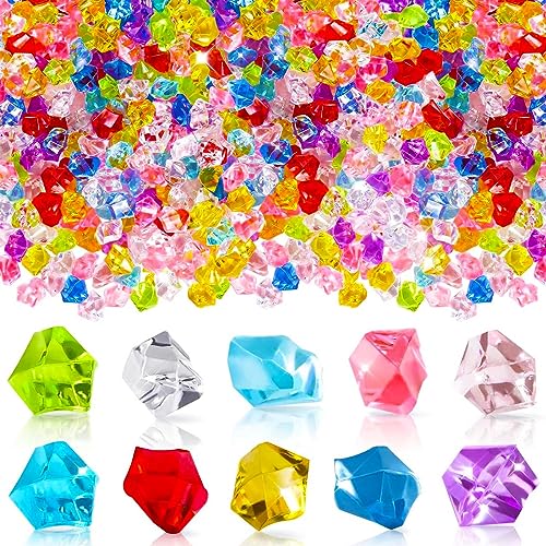 Ptyism 300 Stück Acryl Diamanten für Kinder, Edelsteine für Hochzeit, Party, Vasenfülle, Kunsthandwerke Deko, Piraten-Schatzsuche US Ptyism 300 Stück Acryl Diamanten für Kinder, Edelsteine für Hochzeit, Party, Vasenfülle, Kunsthandwerke Deko, Piraten-Schatzsuche US von Ptyism