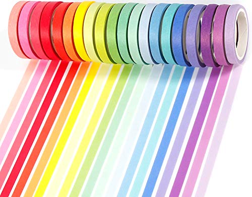PuTwo Washi Tape, 20 Rollen Washi Tape Pastell, 8mm Washi Tape Set, Klebeband Bunt, Washitape, Washi Tape, Japanisches Washi Tape, Washi Tape für Tagebuch, Dekoratives Tape für Kunsthandwerk PuTwo Washi Tape, 20 Rollen Washi Tape Pastell, 8mm Washi Tape Set, Klebeband Bunt, Washitape, Washi Tape, Japanisches Washi Tape, Washi Tape für Tagebuch, Dekoratives Tape für Kunsthandwerk von PuTwo