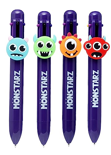 Puckator Kugelschreiber Modell Stylo Multi-Color Monstarz - Monster (6 Couleurs) von Puckator