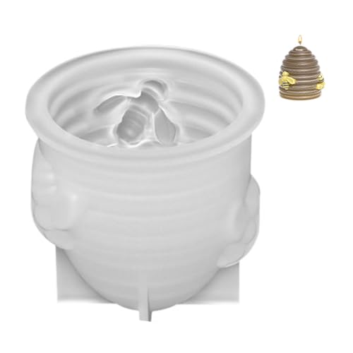 Puco Geometrische Wabenkerze Silikonform quadratische Bienenstöcke Seife Harz Gipsform Zylinder Kuchen Schokolade Herstellung Dekor von Puco