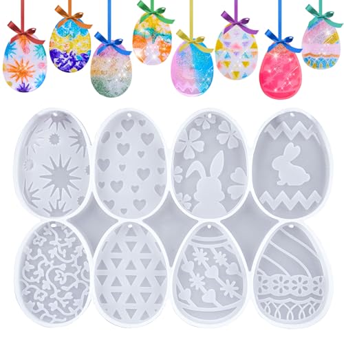 PuddrySilikonformen Gießformen Ostern, Epoxidharz Formen Silikon, Silikonform Osterei, Hasenei Schlüsselanhänger Formen, DIY Ostern Kerze Seife Basteln Schlüsselanhänger Anhänger Ostern Dekorationen PuddrySilikonformen Gießformen Ostern, Epoxidharz Formen Silikon, Silikonform Osterei, Hasenei Schlüsselanhänger Formen, DIY Ostern Kerze Seife Basteln Schlüsselanhänger Anhänger Ostern Dekorationen von Puddry