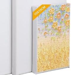6 Stück Leinwand zum Bemalen, Keilrahmen Weiß Malen Canvas Leinwände 20 x 30/15 x 20/10 x 15 cm Leinwand Set mit 6 Pinsel für Ölgemälde Acryl 6 Stück Leinwand zum Bemalen, Keilrahmen Weiß Malen Canvas Leinwände 20 x 30/15 x 20/10 x 15 cm Leinwand Set mit 6 Pinsel für Ölgemälde Acryl von Puedno