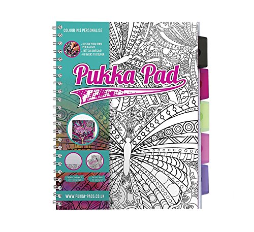Pukka Pad 8230-PER Colour in mit Personalise Project Book A4, Bunt von Pukka Pad