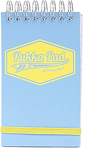 Pukka Notizbuch, A7, Einsteckhüllen, Pastellfarben, 6 Stück von Pukka Pad