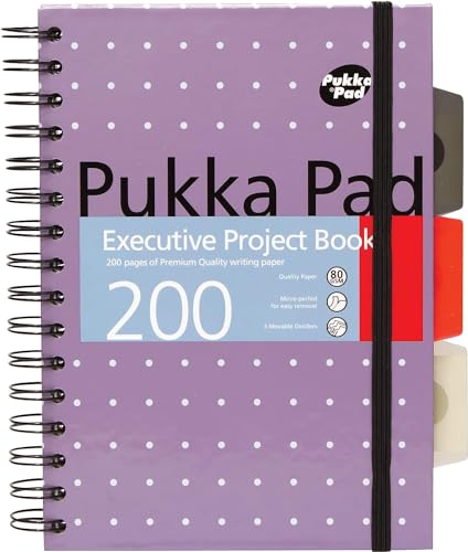 Pukka Pad Projektbuch A5 Executive 200 Seiten x 1 einzelner Notizblock von Pukka Pad