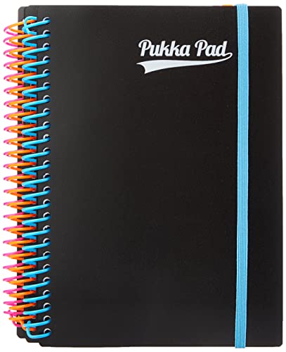 Pukka Pads 7663-PPN Notizblock, A5, Neon, 3 Stück von Pukka Pad