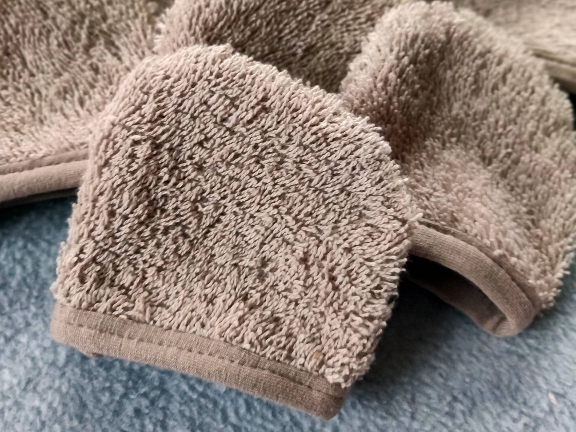 Waschbare Wattepads Beige - Set À 10 Stück | Mini-Waschlappen, Frottee, Handgefertigt Waschbare Wattepads Beige - Set À 10 Stück | Mini-Waschlappen, Frottee, Handgefertigt von Pukkiez