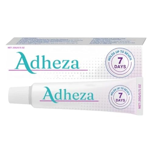 Adheza Dental Adhesive, Adheza Dental Original, 𝐀𝐝𝐡𝐞𝐳𝐚 Denture Fixative, Thermoplastic Denture Adhesive, Strong Hold 𝐃𝐞𝐧𝐭𝐮𝐫𝐞 Fixative for Daily Women Men Adults (1) von Pukmqu