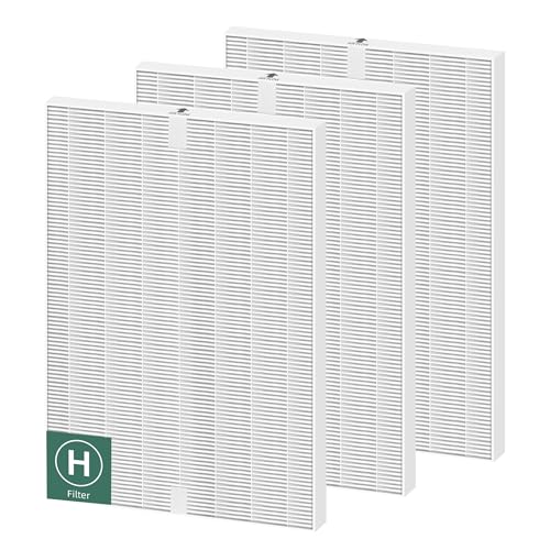 5500-2 5510 Luftreiniger-Filter, Ersatz für Winix Plasmawave Luftreiniger 5500-2 5510 5520 5300-2 6300-2 C535 AM80 AM90, 3 Stück, H13 True HEPA-Filter, ersetzt 116130 Filter H von Pulluty