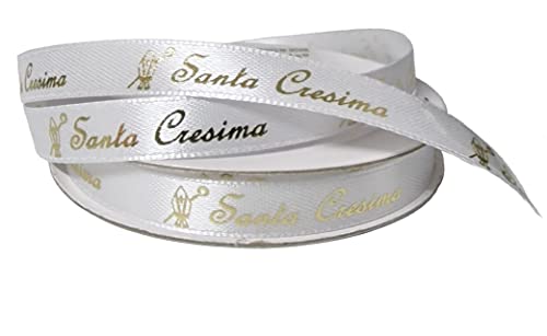 Satinband Heilige Konfirmation, 10 mm x 25 Yards Satinband Heilige Konfirmation, 10 mm x 25 Yards von PuntoCasaStore