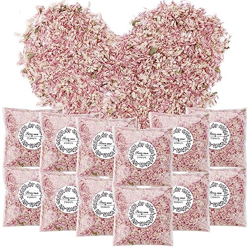 PuretéavHom 12er Pack Konfetti Hochzeit Natürliches Streublumen Hochzeit Getrocknet Blütenblätter Hochzeit Biologisch Abbaubares Konfetti Hochzeitskonfetti für Geburtstag Party DIY Deko PuretéavHom 12er Pack Konfetti Hochzeit Natürliches Streublumen Hochzeit Getrocknet Blütenblätter Hochzeit Biologisch Abbaubares Konfetti Hochzeitskonfetti für Geburtstag Party DIY Deko von PuretéavHom