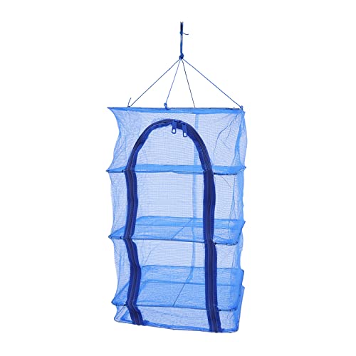 PurpleMinder Reißverschluss Klappbar Trocknungsnetz, 4-Lagiger Trockennetz Hängendes Breite 60cm Collapsible Trocknungsnetz Trockennetz Kräuter für Kräuter, Pflanze, Gewürze, Kleidung PurpleMinder Reißverschluss Klappbar Trocknungsnetz, 4-Lagiger Trockennetz Hängendes Breite 60cm Collapsible Trocknungsnetz Trockennetz Kräuter für Kräuter, Pflanze, Gewürze, Kleidung von PurpleMinder