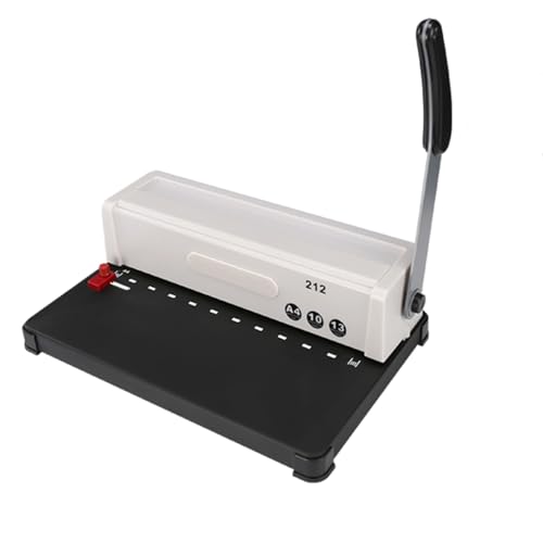Purzen Bindemaschine mit Stanzfunktion, Plastikring-Bindegerät mit einstellbarem Rand Für Büro und Home Office geeignet Purzen Bindemaschine mit Stanzfunktion, Plastikring-Bindegerät mit einstellbarem Rand Für Büro und Home Office geeignet von Purzen