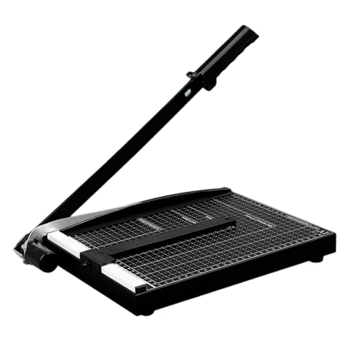 Purzen Papierschneider, Guillotine-Trimmer, 12" Schnittlänge, 10 Blatt Kapazität Purzen Papierschneider, Guillotine-Trimmer, 12" Schnittlänge, 10 Blatt Kapazität von Purzen