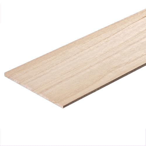 Purzen Paulownia-Holzplatten Ideal zum Basteln und als Multiplex Platte zu verwenden.310mmx100mmx8mm,310mmx100mmx1mm von Purzen