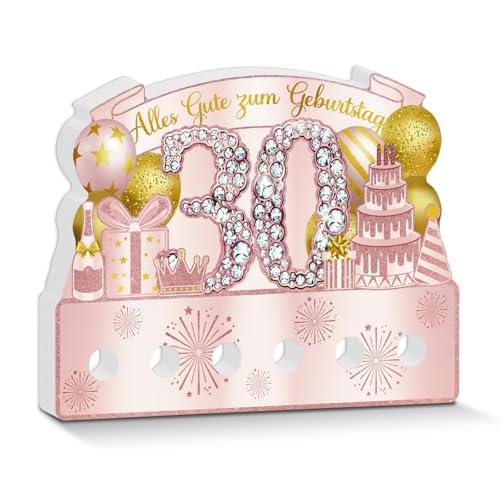 Putuo Decor Geburtstag Tischdeko Pink Gold mit Geldfach – Alles Gute zum Geburtstag Party Dekoration 30 Jahre Jubiläum für Frauen Mädchen Putuo Decor Geburtstag Tischdeko Pink Gold mit Geldfach – Alles Gute zum Geburtstag Party Dekoration 30 Jahre Jubiläum für Frauen Mädchen von Putuo Decor