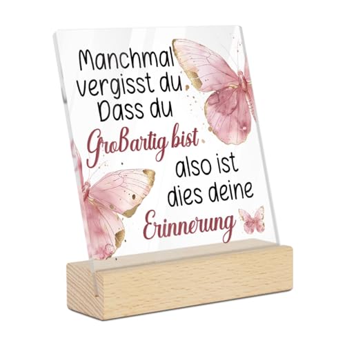 Putuo Decor Manchmal Vergisst Du DASS Du Großartig Bist Acryl Deko, Inspirierendes Tischschild, Motivationsgeschenk, Schreibtischdekoration, Geschenkidee Für Frauen Putuo Decor Manchmal Vergisst Du DASS Du Großartig Bist Acryl Deko, Inspirierendes Tischschild, Motivationsgeschenk, Schreibtischdekoration, Geschenkidee Für Frauen von Putuo Decor