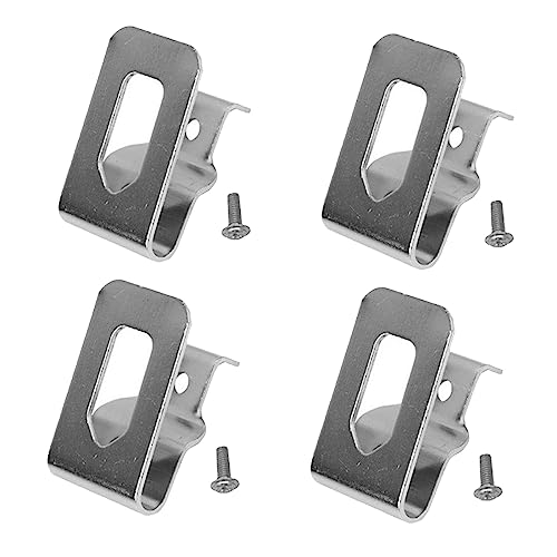 Puupaa Gürtelclip-Haken, elektrische Bohrmaschine, Gürtelclip-Haken mit Schrauben, Ersatz-Elektrowerkzeug für 18V 20V Bohrschrauber N268241 N169778 DCD980 N086039-4 Set Puupaa Gürtelclip-Haken, elektrische Bohrmaschine, Gürtelclip-Haken mit Schrauben, Ersatz-Elektrowerkzeug für 18V 20V Bohrschrauber N268241 N169778 DCD980 N086039-4 Set von Puupaa
