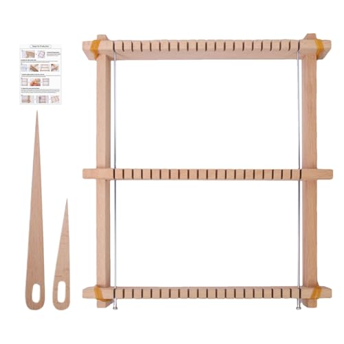 Puwaiio Bastelset | Holz Handstrick Set,Wiederverwendbares Strickgarn Werkzeug, Einfach zu Bedienen Handstrickmaschine für Anfänger Erwachsene Kinder Puwaiio Bastelset | Holz Handstrick Set,Wiederverwendbares Strickgarn Werkzeug, Einfach zu Bedienen Handstrickmaschine für Anfänger Erwachsene Kinder von Puwaiio