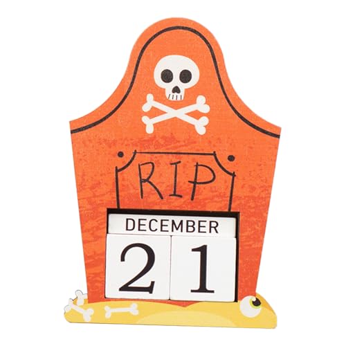 Puwaiio Halloween Countdown | 2025 Natürliche Holz Adventskalender Bausteine Mit Kürbismotiv - Verstellbarer Adventsschmuck Für Erwachsene Jugendliche Klassenarbeitsplatz Küche Schlafzimmer Puwaiio Halloween Countdown | 2025 Natürliche Holz Adventskalender Bausteine Mit Kürbismotiv - Verstellbarer Adventsschmuck Für Erwachsene Jugendliche Klassenarbeitsplatz Küche Schlafzimmer von Puwaiio