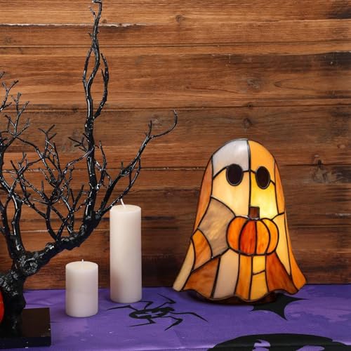 Puwaiio Halloween Lampe - -Design Gruselige Lampe,LED-Beleuchtung Deko Für Kinderzimmer Mädchen Indoor Zuhause Eingangsbereich Schlafzimmer Nachttisch von Puwaiio
