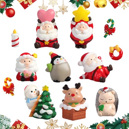 12Pcs Mini Weihnachten Figuren Set Christmas Party liefert Cupcake Figuren Cake Topper Elch Kuchendekoration Tortendeko für Kinder Xmas Party Babyparty Schneemann Familienessen Dekoration Ornamente 12Pcs Mini Weihnachten Figuren Set Christmas Party liefert Cupcake Figuren Cake Topper Elch Kuchendekoration Tortendeko für Kinder Xmas Party Babyparty Schneemann Familienessen Dekoration Ornamente von Pwsap