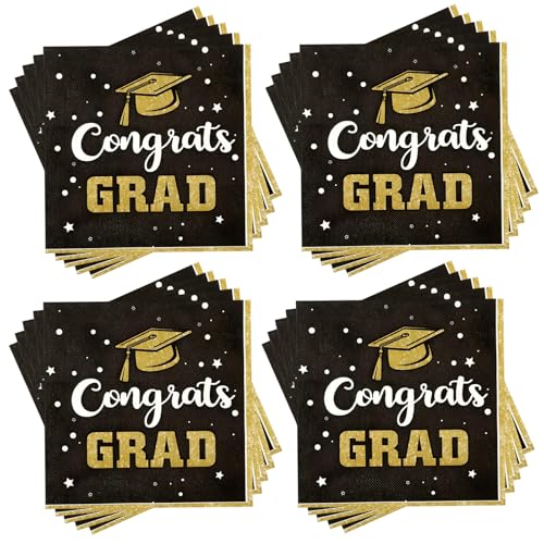 Einweg-Servietten, Cocktail-Papierservietten mit Graduate-Motiv Einweg-Servietten, Cocktail-Papierservietten mit Graduate-Motiv von Pwsap