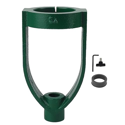 Pwshymi Quadratischer Zehnon -Konverter, Bankbohrer Square Loch Accessoires Stahl -Einsteckwandler für Holzbearbeitung (65-55 mm) von Pwshymi