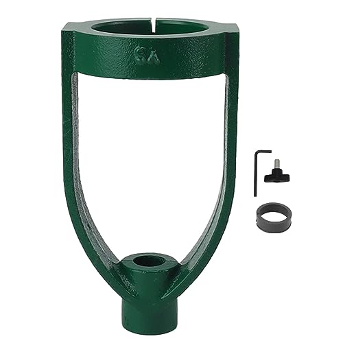 Pwshymi Quadratischer Zehnon -Konverter, Bankbohrer Square Loch Accessoires Stahl -Einsteckwandler für Holzbearbeitung (65-58 mm) von Pwshymi