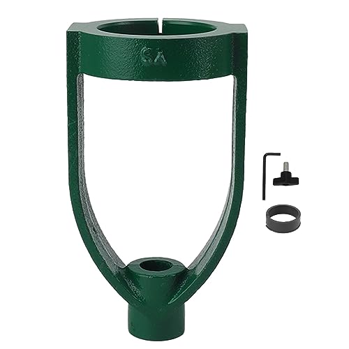 Pwshymi Quadratischer Zehnon -Konverter, Bankbohrer Square Loch Accessoires Stahl -Einsteckwandler für Holzbearbeitung (65-60 mm) von Pwshymi