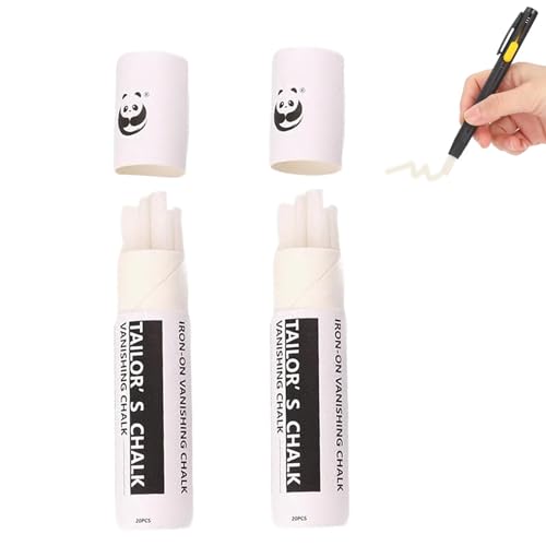 Heat Erasable Fabric Marker for Sewing, Embroidery, Quilting, Washable Erasable Replaceable Refill Marker Pen, for Use in Marking Before Cutting Clothes (Set3) von Pwzoax